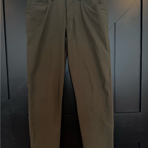 Men's ABC slim fit pant 32L x 34W - dark olive - Picture 1 of 2